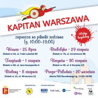 Kapitan Warszawa odwiedzi Warszawskie Dni Rodzinne